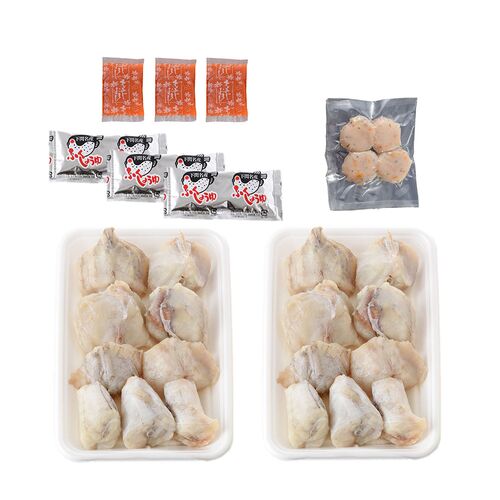 「関とら本店」 ふくちり鍋 （真ふぐちり200g×2、ふぐつみれ40g） / ふく ふぐ フグ てっちり 送料無料