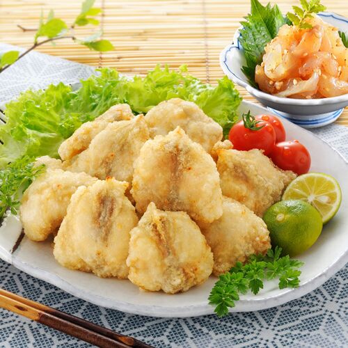 「関とら本店」 ふく唐揚げ・とらふく塩辛セット （ふぐ唐揚げ300g、とらふぐ塩辛60g） / ふく ふぐ フグ からあげ から揚げ 送料無料