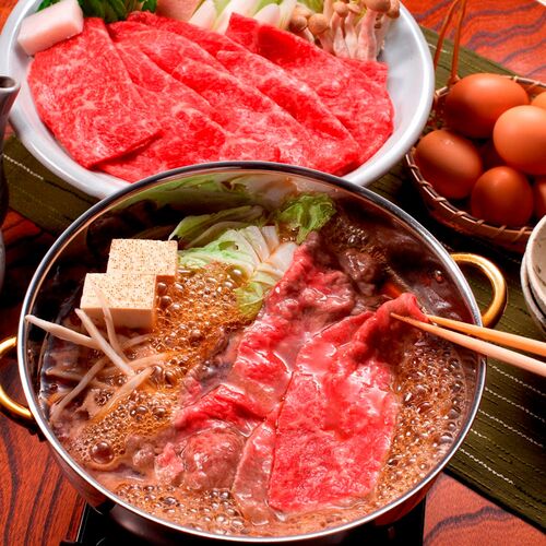 兵庫 「三田屋総本家」 黒毛和牛すき焼き・しゃぶしゃぶ用 （(モモ400g、ロース300g)×2） / 牛肉 牛もも 送料無料