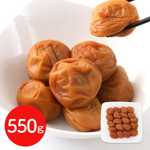 和歌山 紀州みなべの南高梅 大粒はちみつ漬梅干 550g / 梅干し うめぼし 送料無料