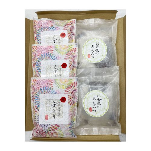 茶彩菓「貴船」 （くずきり、あんみつ） / 抹茶 和菓子 詰め合わせ 送料無料