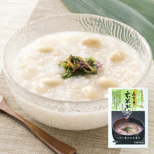 【倉入れ】福井 「大本山永平寺御用達」 永平寺玄米がゆ（ケース入数：60, ロット：3）