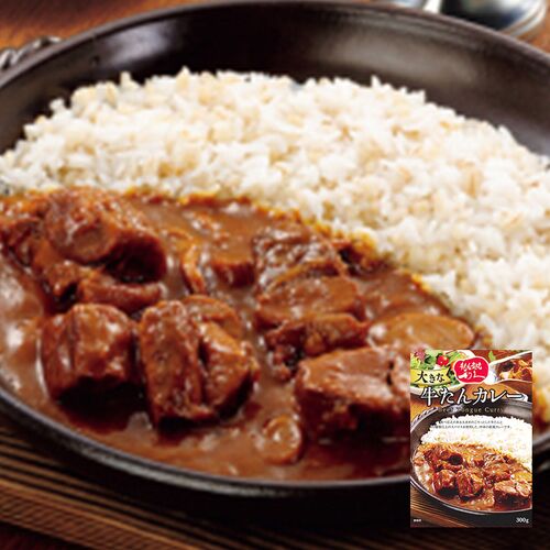 【倉入れ】宮城 「利久」 牛たんカレー（ケース入数：30, ロット：1）