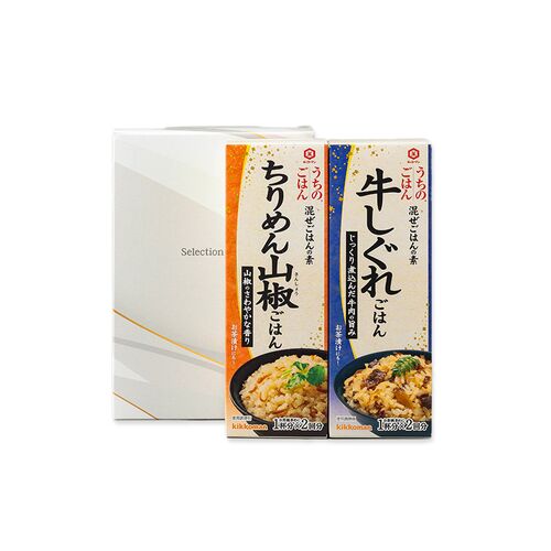 【倉入れ】キッコーマン うちのごはん 混ぜごはんの素セット(箱入)（ケース入数：50, ロット：1）