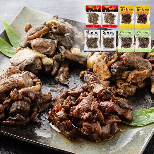 【倉入れ】鶏の炭火焼4種セット（ケース入数：21 , ロット：1）