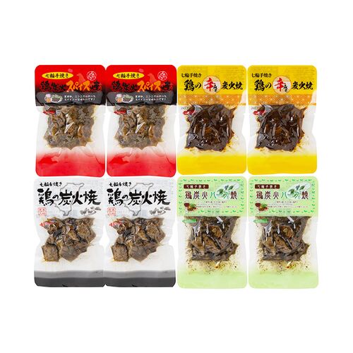 【倉入れ】鶏の炭火焼4種セット（ケース入数：21 , ロット：1）