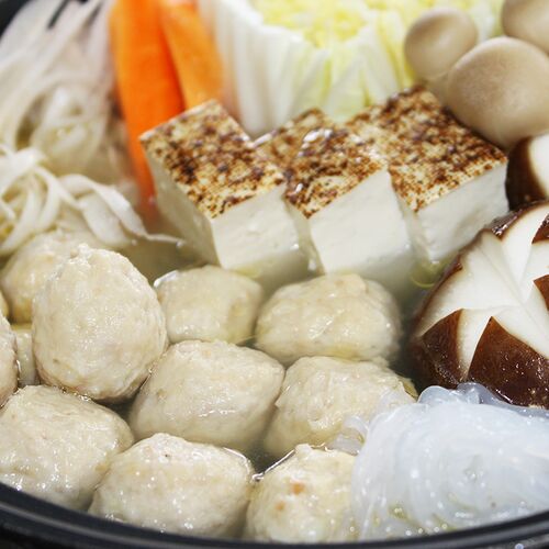 【倉入れ】福島 川俣シャモ 地鶏肉だんご鍋（ケース入数：15 , ロット：1）