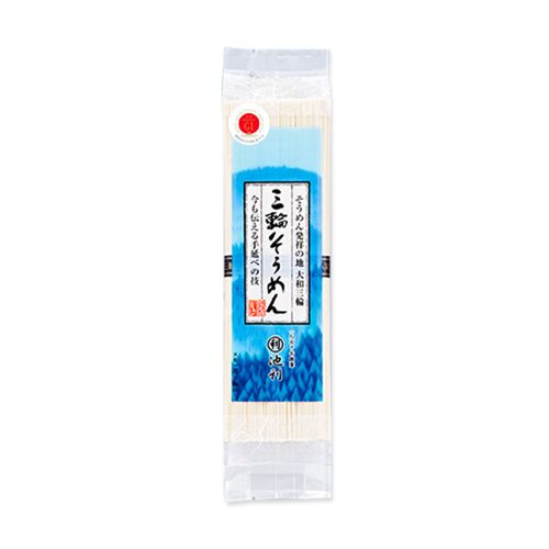 【倉入れ】奈良 「池利」 手延べ三輪素麺 50g×6（ケース入数：20 , ロット：2）