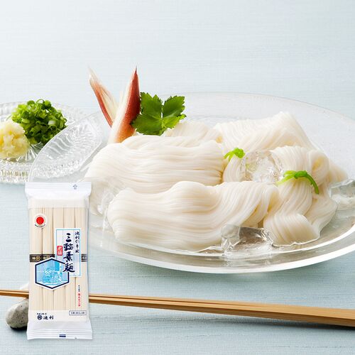 【倉入れ】奈良 「池利」 手延べ三輪素麺 50g×5（ケース入数：20 , ロット：2）