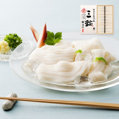 【倉入れ】奈良 「池利」 三輪素麺 50g×18（ケース入数：8 , ロット：2）