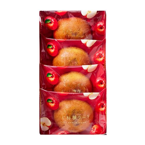 【倉入れ】「ひととえ」 果実たっぷり ふじ林檎ケーキ 4号（ケース入数：12 , ロット：5）