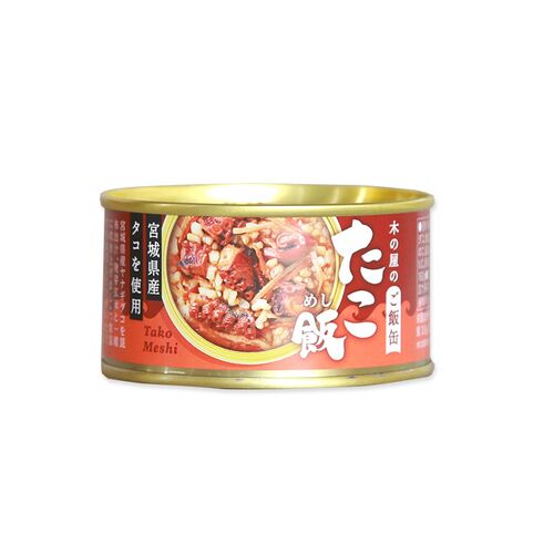 【倉入れ】宮城 「木の屋石巻水産」 木の屋のご飯缶たこ飯（ケース入数：24 , ロット：2）