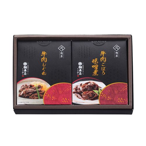 【倉入れ】岐阜 創業明治10年 「鵜舞屋」 牛肉惣菜詰合せ（ケース入数：10 , ロット：1）