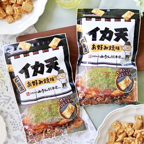【倉入れ】イカ天 広島流お好み焼き味（ケース入数：48 , ロット：1）
