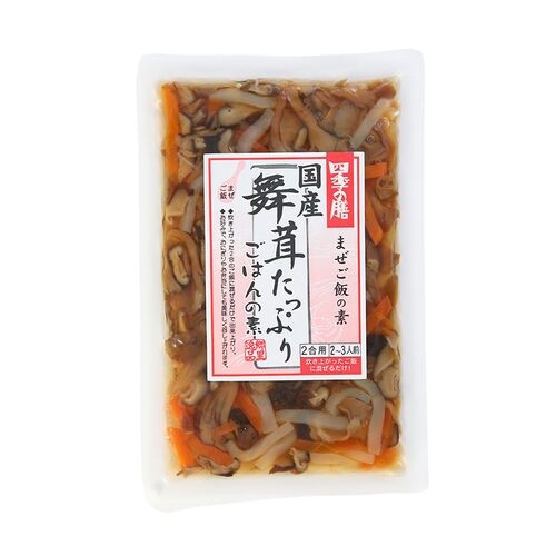 【倉入れ】国産 舞茸たっぷりごはんの素（ケース入数：30 , ロット：3）