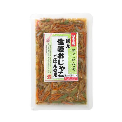 【倉入れ】国産 生姜おじゃこごはんの素（ケース入数：30 , ロット：3）