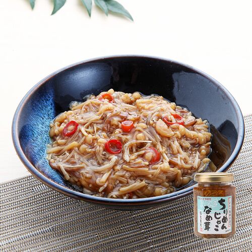 【倉入れ】ちりめんじゃこなめ茸（ケース入数：15 , ロット：6）