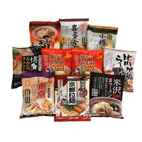 【倉入れ】ご当地ラーメンセット 乾麺10食セット（ケース入数：10 , ロット：1）