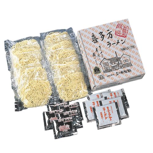 【倉入れ】福島 喜多方ラーメン 10食セット（ケース入数：9 , ロット：1）