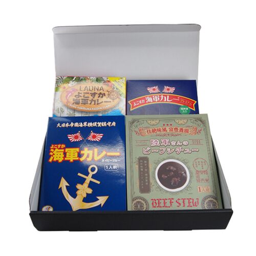 【倉入れ】神奈川 よこすか海軍カレー&陸軍さんのビーフシチューセット（ケース入数：5 , ロット：2）