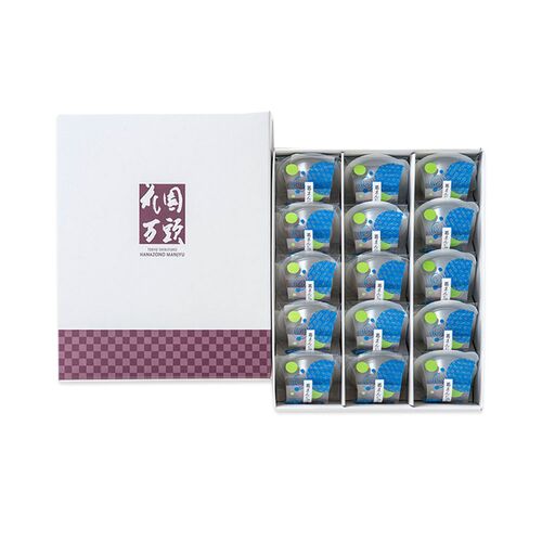 【お中元】東京・新宿 「花園万頭」 葛まんじゅう15個入《お届け期間：6月17日～8月9日》