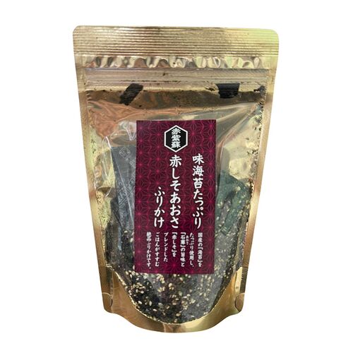 【倉入れ】愛媛 「はぎの食品」 赤しそあおさふりかけ（ケース入数：60 , ロット：3）