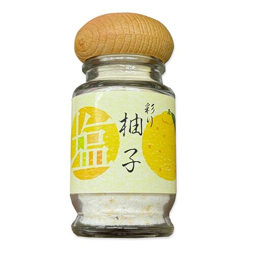 【倉入れ】愛媛 「はぎの食品」 彩り塩 柚子（ケース入数：25 , ロット：6）