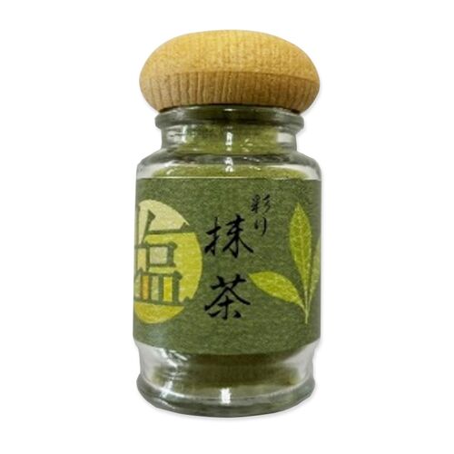 【倉入れ】愛媛 「はぎの食品」 彩り塩 抹茶（ケース入数：25 , ロット：6）