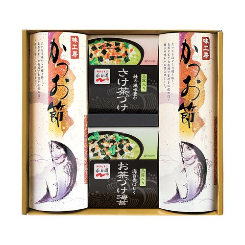 【倉入れ】味工房 永谷園お茶づけ・かつお節ギフト（ケース入数：10 , ロット：3）