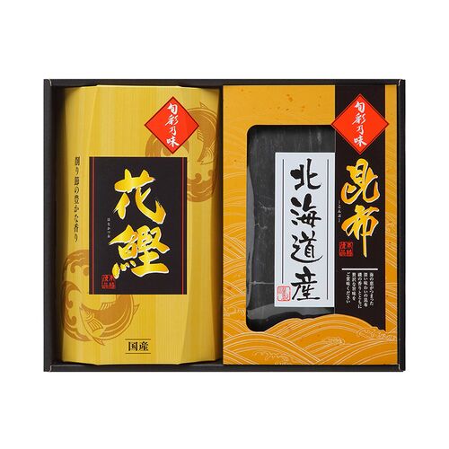 【倉入れ】和匠選 味わいギフト（出汁昆布50g、かつお節12g）（ケース入数：12 , ロット：3）