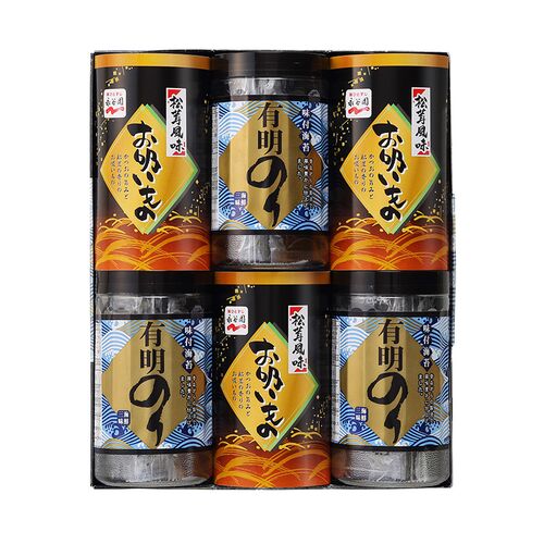 【倉入れ】永谷園松茸風味お吸物・有明のり詰合せ（のり×3、お吸物(2.3g×4)×3）（ケース入数：10 , ロット：3）