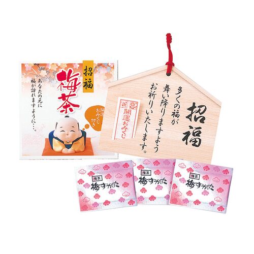 【倉入れ】招福うめ茶 2g×3（ケース入数：50 , ロット：3）