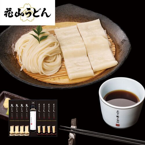 【倉入れ】群馬 「花山うどん」 うどん・鬼ひも川 つゆ付き（ケース入数：10 , ロット：1）