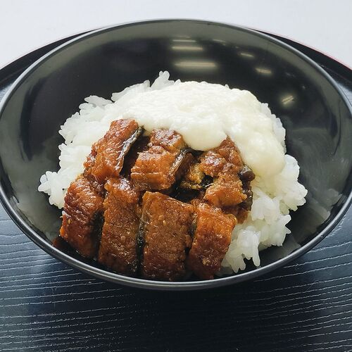 東京 昭和四年創業 「浅草むぎとろ」 うなとろまぶし4食セット / 麦とろ 送料無料
