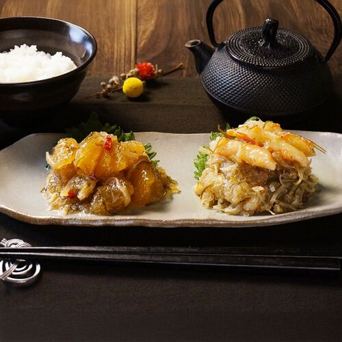 北海道 数の子とかにの贅沢松前漬けセット / 松前漬け セット 送料無料