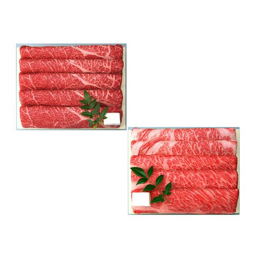 兵庫 「三田屋総本家」 黒毛和牛すき焼き・しゃぶしゃぶ用（モモ380g、ロース280g）