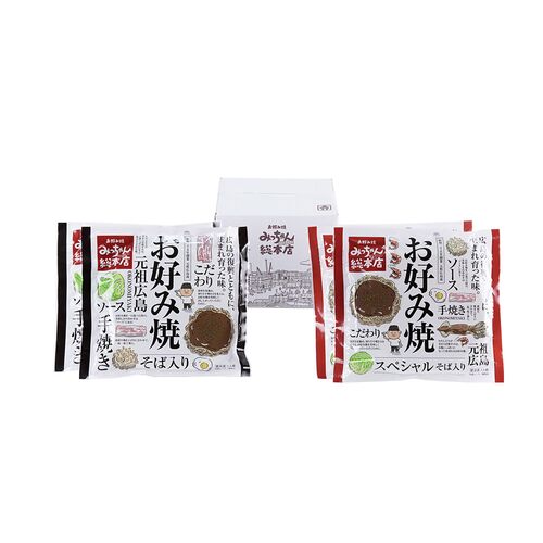 「お好み焼みっちゃん総本店」 広島流お好み焼 こだわり4枚セット
