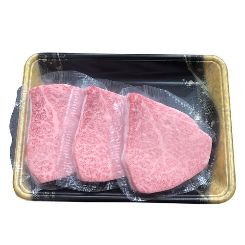 岩手 「前沢牛オガタ」 前沢牛トモサンカクステーキ 100g×3