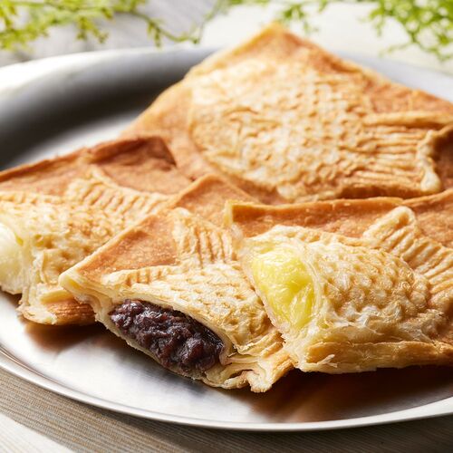 北海道 十勝クロワッサン鯛焼き3種セット（十勝つぶあん90g×4、十勝ミルク90ｇ×3、十勝カスタード90ｇ×3）