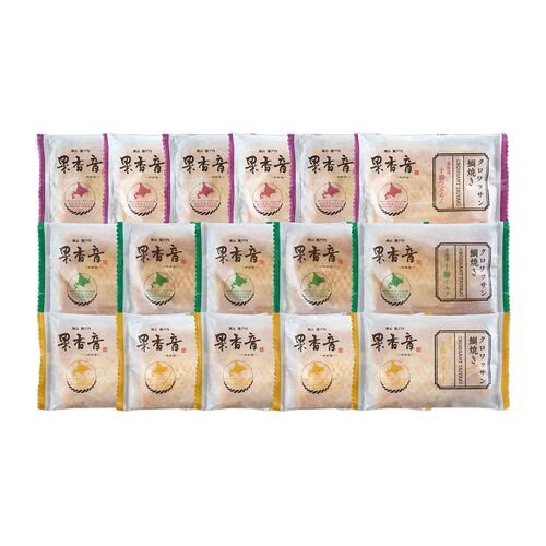 北海道 十勝クロワッサン鯛焼き3種セット（十勝つぶあん90g×6、十勝ミルク90ｇ×5、十勝カスタード90ｇ×5）