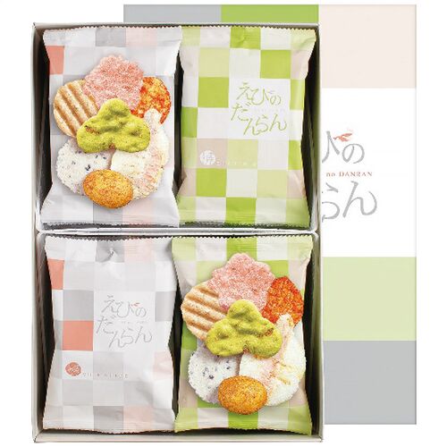 志満秀 えびのだんらん DA-22 4199-043 （14袋） / せんべい 詰め合わせ セット 送料無料