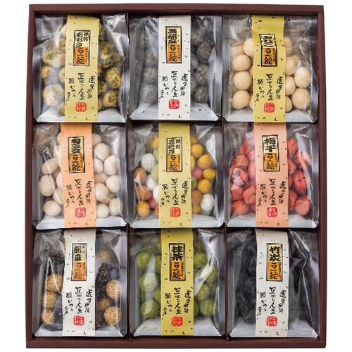 豆徳 豆菓子詰合せ MK-9 4200-024 （9種） / 和菓子 詰め合わせ セット 送料無料