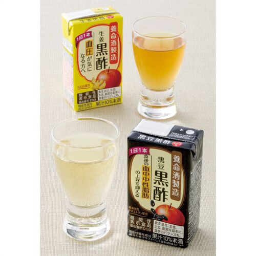 健康おもいやりギフト KKO-BE 4225-064 (万田酵素ドリンクタイプ4本、養命酒製造(生姜黒酢・黒豆黒酢各2本)、マルコメフリーズドライ) / 詰め合わせ セット 送料無料