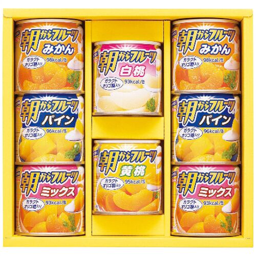 はごろもフーズ デザートギフト AS-20R 4241-044 (みかん、パイン、ミックス各2缶、白桃、黄桃各1缶) / フルーツ 缶詰 詰め合わせ セット 送料無料