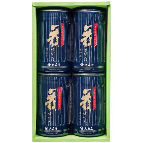 大森屋 舞すがた味のり卓上詰合せ NA-20G 4246-032 (4個) / のり 海苔 詰め合わせ セット 送料無料