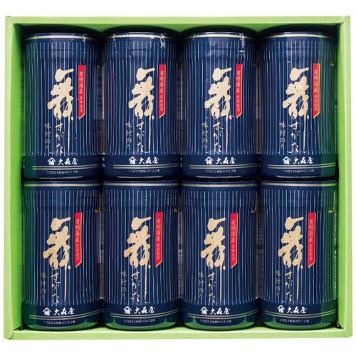 大森屋 舞すがた味のり卓上詰合せ NA-40G 4246-068 (8個) / のり 海苔 詰め合わせ セット 送料無料