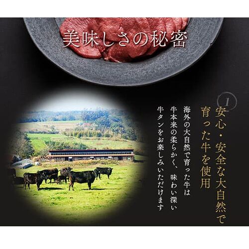 焼肉 牛タン 外国産 300g×2P / 牛肉 ギフト 送料無料
