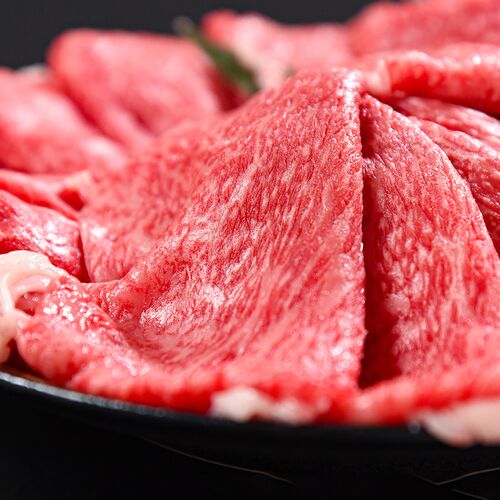 山形牛 すき焼き しゃぶしゃぶ 赤身スライス（肩＆モモ） 500g / 牛肉 ギフト 送料無料
