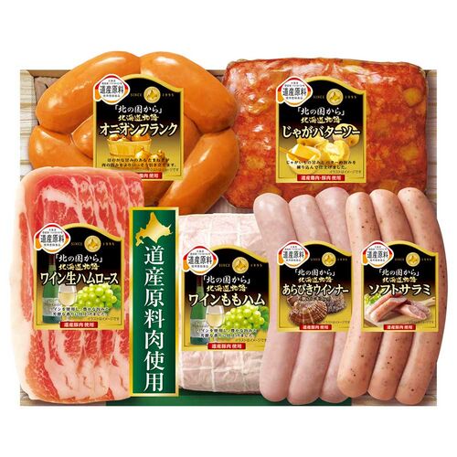 【お歳暮】「丸大食品」 北海道物語 6種《お届け期間：11月18日～12月25日》 / ハム 冷蔵 ギフト 送料無料