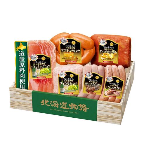 【お歳暮】「丸大食品」 北海道物語 6種《お届け期間：11月18日～12月25日》 / ハム 冷蔵 ギフト 送料無料